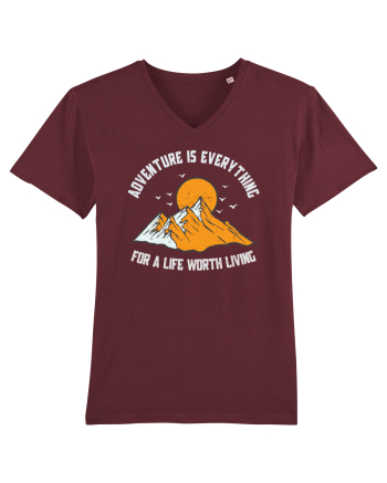 pentru montaniarzi - Adventure is everything Burgundy