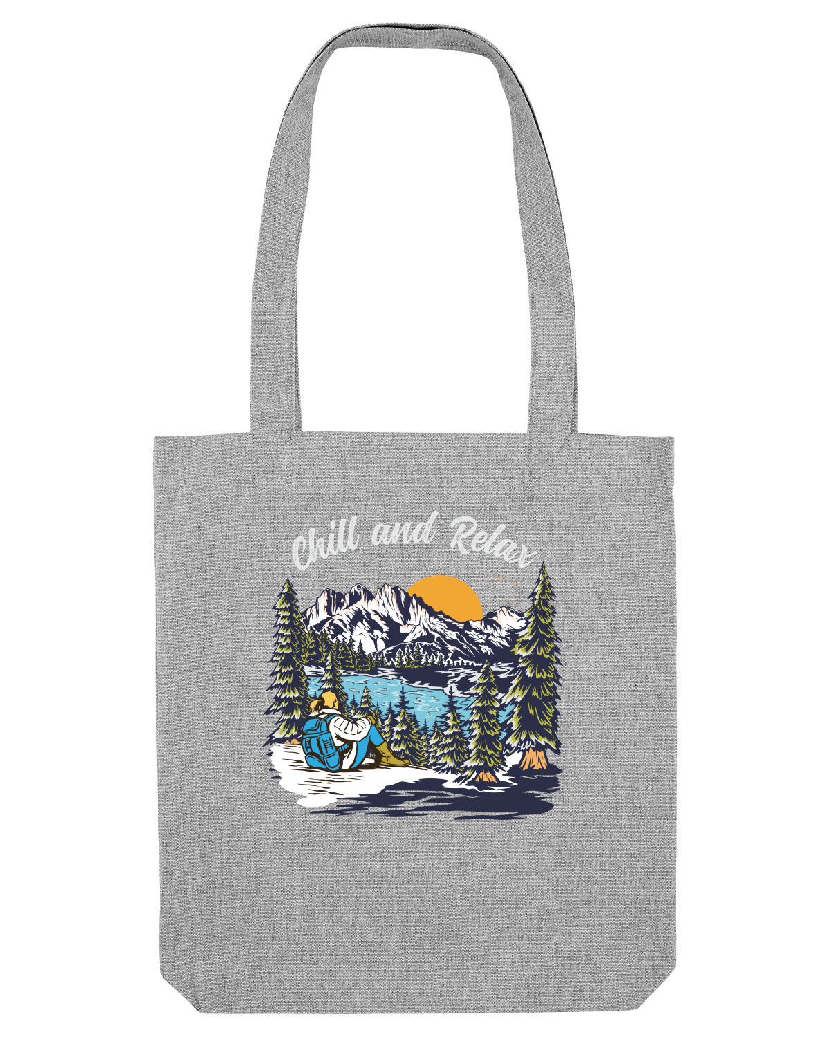 Sacoșă textilă Heather Grey