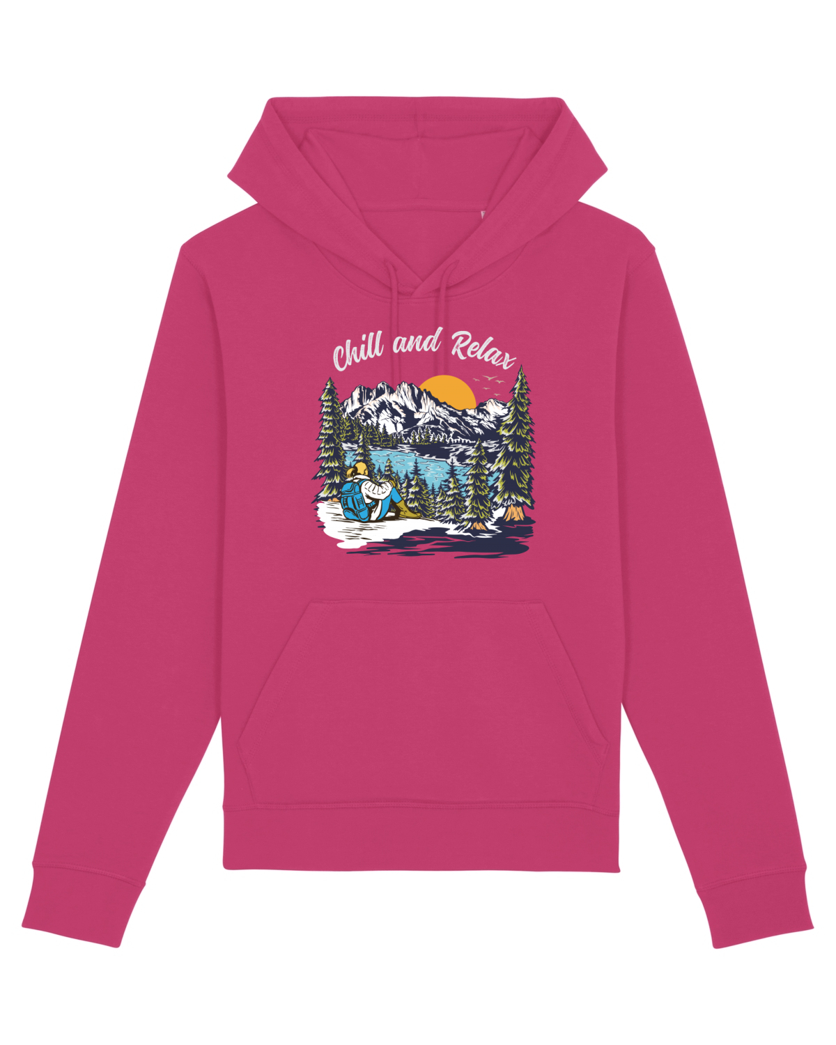 Hanorac Unisex Drummer Raspberry