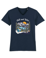pentru montaniarzi - Chill and relax Tricou mânecă scurtă guler V Bărbat Presenter