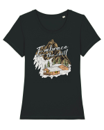 pentru montaniarzi - Embrace the chill Tricou mânecă scurtă guler larg fitted Damă Expresser