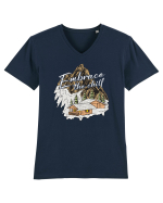 pentru montaniarzi - Embrace the chill Tricou mânecă scurtă guler V Bărbat Presenter