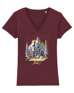 pentru montaniarzi - Freeze your fears Tricou mânecă scurtă guler V Damă Evoker