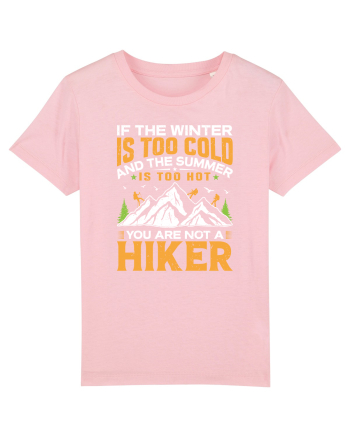 pentru montaniarzi - If the winter is too cold Cotton Pink