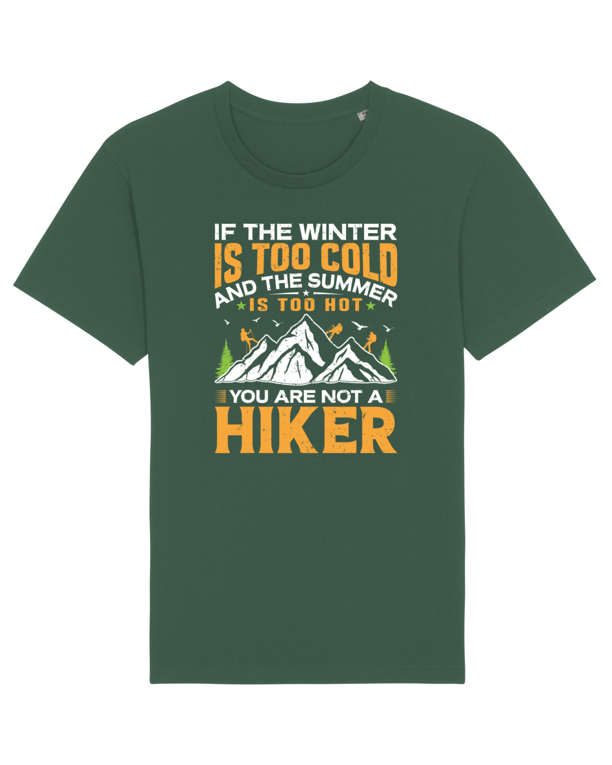 Tricou mânecă scurtă Unisex Rocker Bottle Green