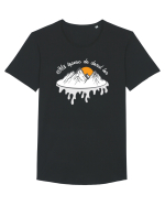 pentru montaniarzi - Mă topesc de dorul lor Tricou mânecă scurtă guler larg Bărbat Skater