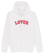 LOVER Hanorac cu fermoar Unisex Connector