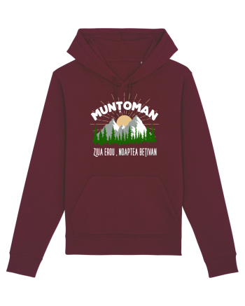 pentru montaniarzi - Munțoman Burgundy