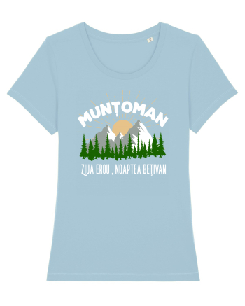 pentru montaniarzi - Munțoman Sky Blue