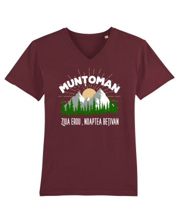 pentru montaniarzi - Munțoman Burgundy