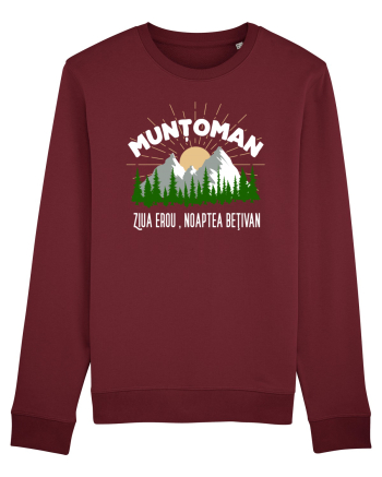 pentru montaniarzi - Munțoman Burgundy