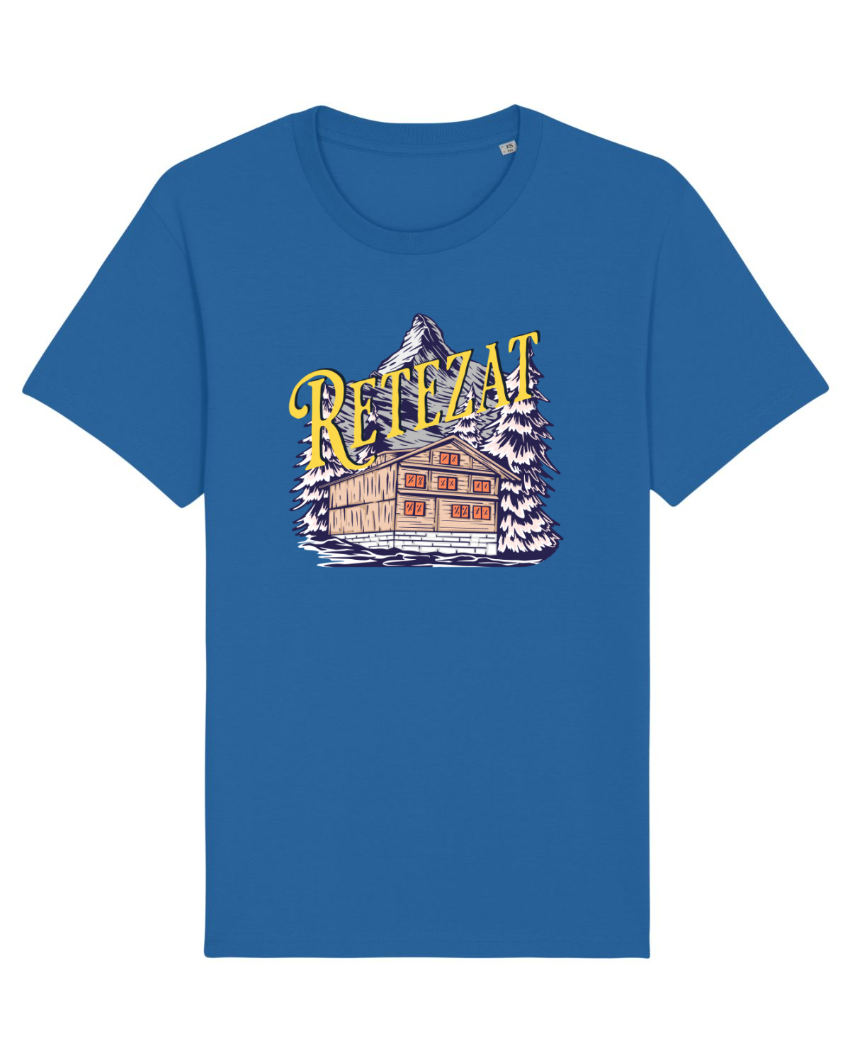 Tricou mânecă scurtă Unisex Rocker Royal Blue