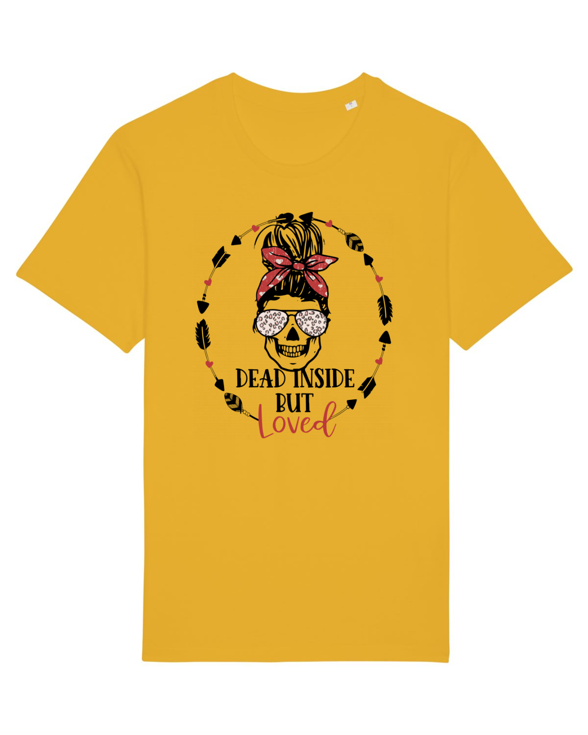 Tricou mânecă scurtă Unisex Rocker Spectra Yellow