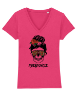 Deadsingle Tricou mânecă scurtă guler V Damă Evoker