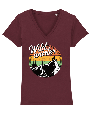 pentru montaniarzi - Wild winter Burgundy