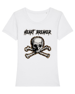 Heart Breaker Tricou mânecă scurtă guler larg fitted Damă Expresser