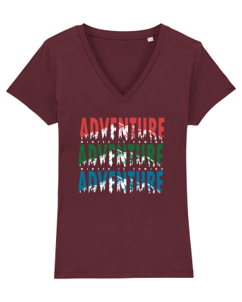 pentru montaniarzi - Winter is coming Burgundy