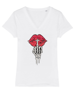 One Kiss Tricou mânecă scurtă guler V Damă Evoker