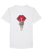 One Kiss Tricou mânecă scurtă guler larg Bărbat Skater