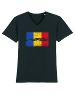 Roman Dac Tricou mânecă scurtă guler V Bărbat Presenter