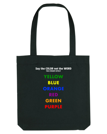 Stroop Effect Black
