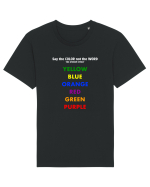 Stroop Effect Tricou mânecă scurtă Unisex Rocker