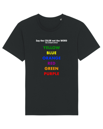 Stroop Effect Black