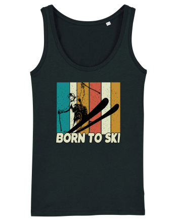 Sporturi de iarnă - Born to ski Black