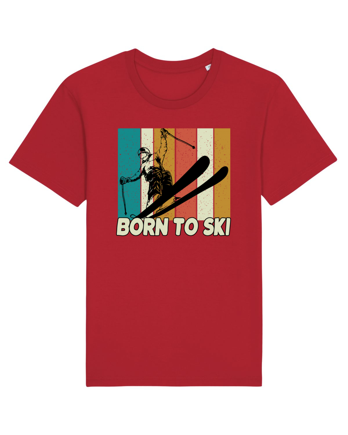Tricou mânecă scurtă Unisex Rocker Red