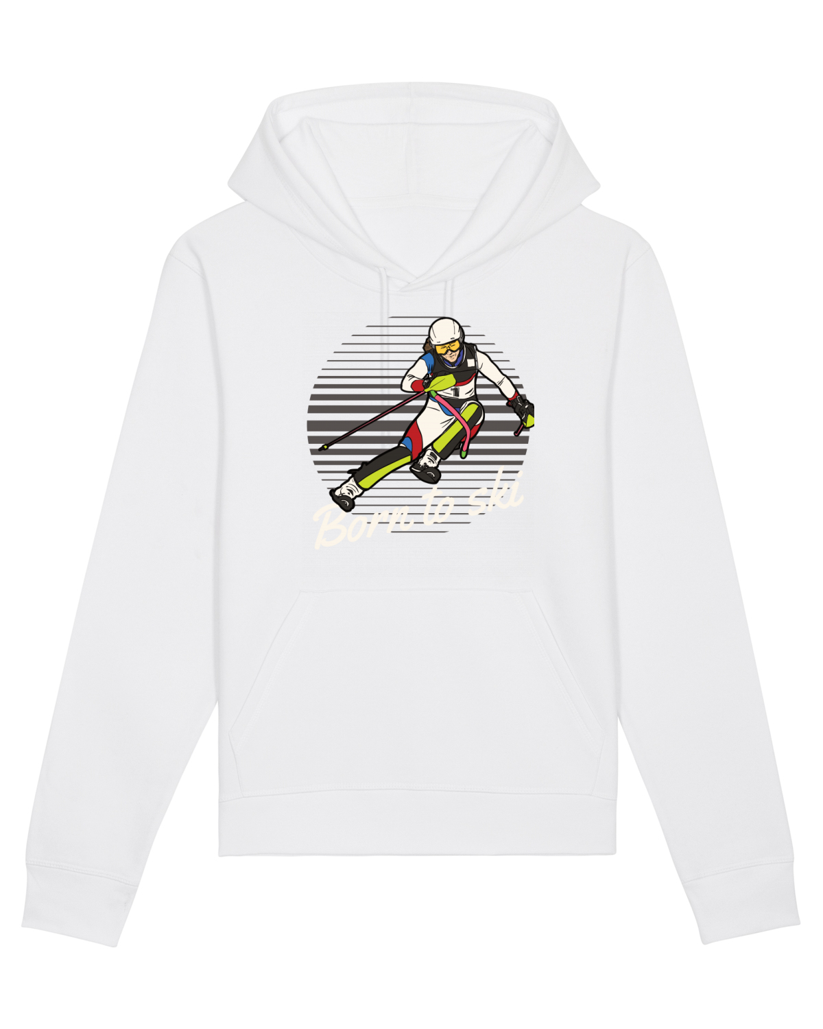 Hanorac Unisex Drummer White