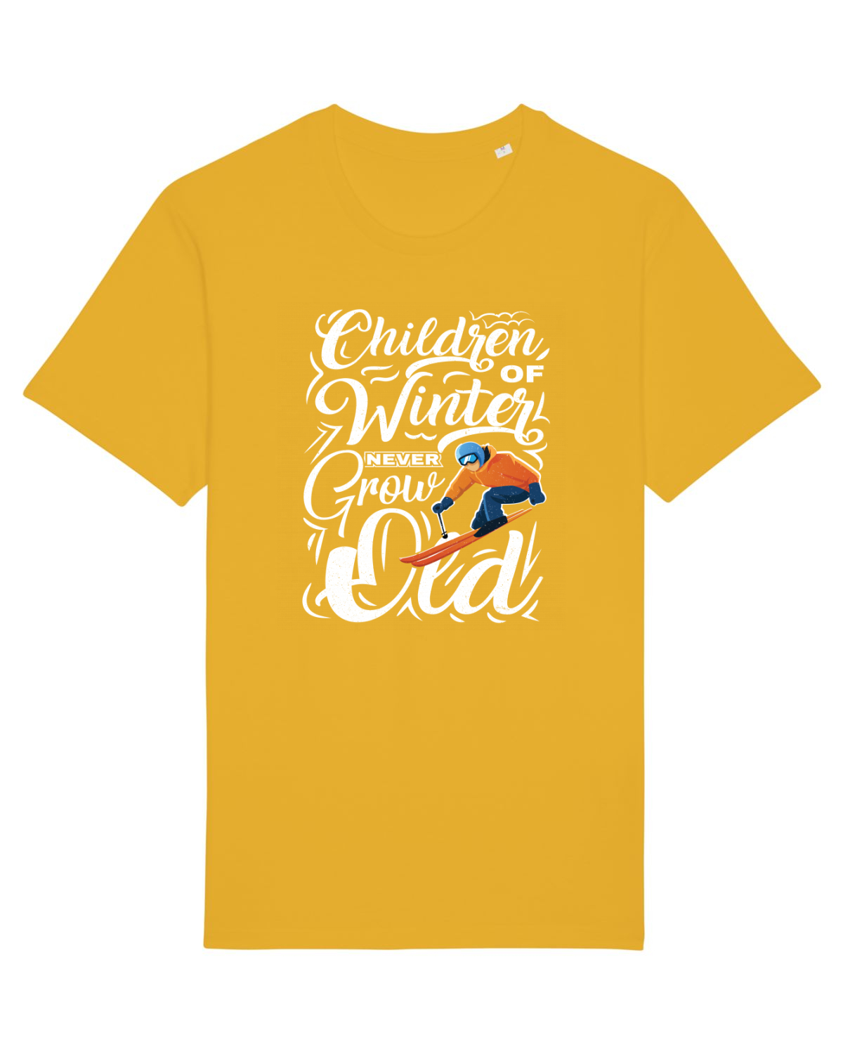 Tricou mânecă scurtă Unisex Rocker Spectra Yellow