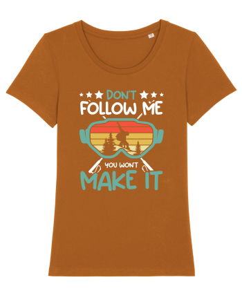 Sporturi de iarnă - Do not follow me Roasted Orange