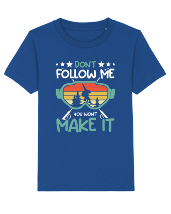 Sporturi de iarnă - Do not follow me Majorelle Blue