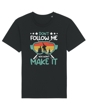 Sporturi de iarnă - Do not follow me Black