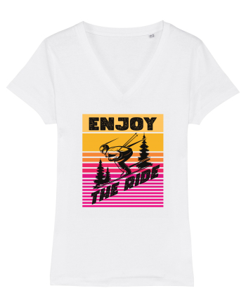 Sporturi de iarnă - Enjoy the ride White