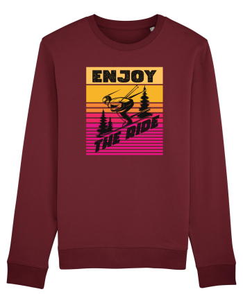 Sporturi de iarnă - Enjoy the ride Burgundy
