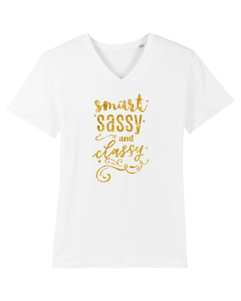 Smart classy sassy White