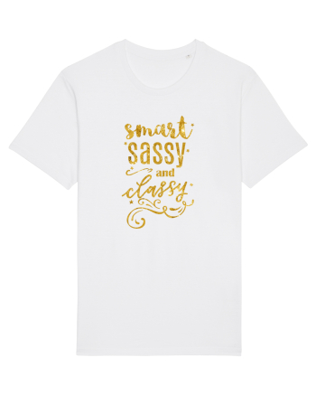 Smart classy sassy White