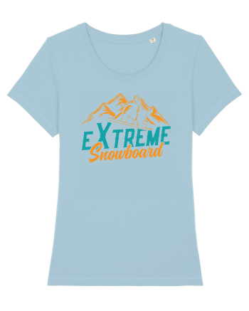 Sporturi de iarnă - Extreme snowboard Sky Blue