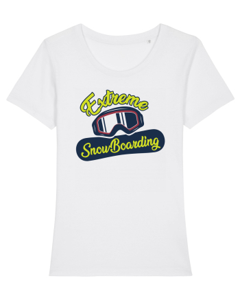 Sporturi de iarnă - Extreme snowboarding White