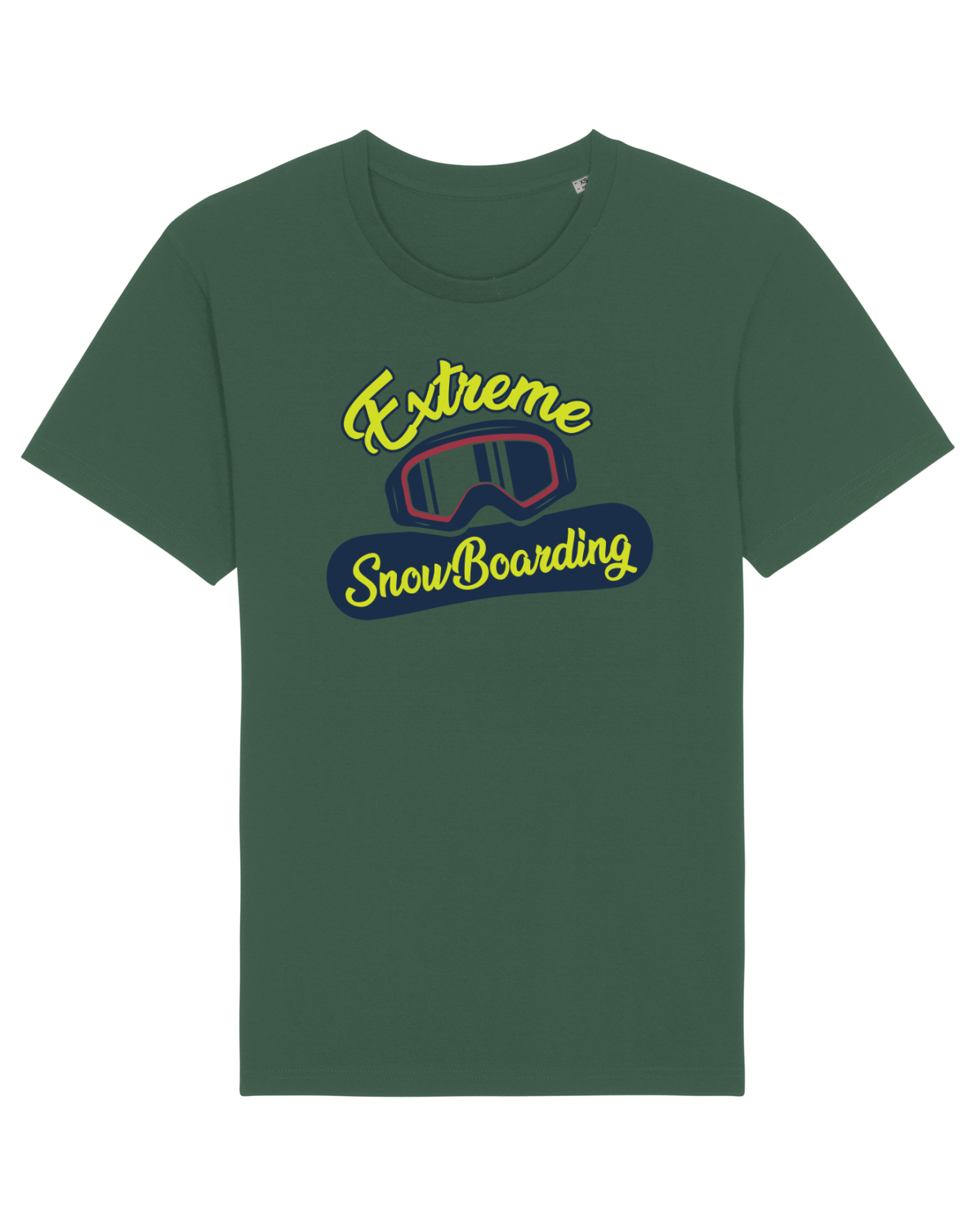 Tricou mânecă scurtă Unisex Rocker Bottle Green