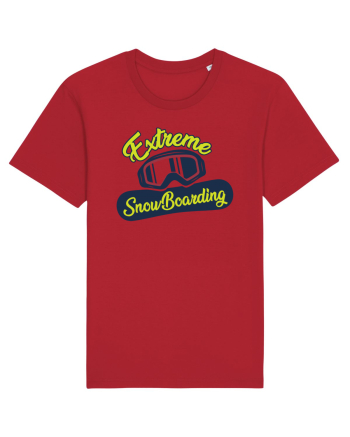 Sporturi de iarnă - Extreme snowboarding Red
