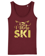 Sporturi de iarnă - I like to ski Maiou Damă Dreamer