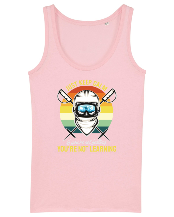 Sporturi de iarnă - Not falling - not learning Cotton Pink