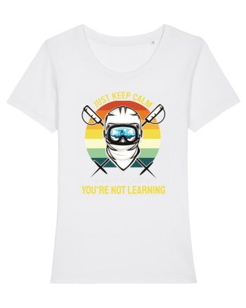 Sporturi de iarnă - Not falling - not learning White