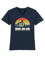 Sporturi de iarnă - Ride or die Tricou mânecă scurtă guler V Bărbat Presenter