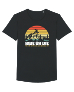 Sporturi de iarnă - Ride or die Tricou mânecă scurtă guler larg Bărbat Skater
