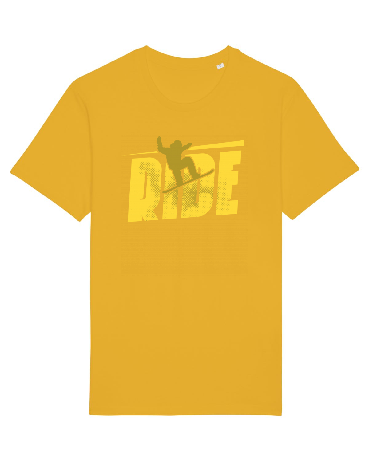 Tricou mânecă scurtă Unisex Rocker Spectra Yellow
