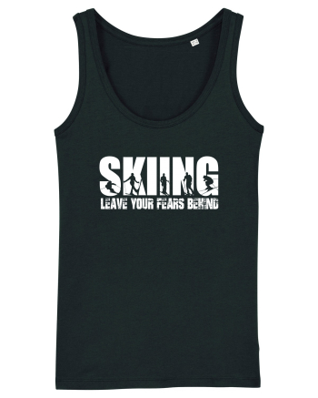 Sporturi de iarnă - Skiing - leave your fears behind Black
