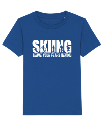 Sporturi de iarnă - Skiing - leave your fears behind Majorelle Blue